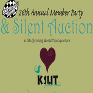 Picture of KSUT Member Party & Silent Auction