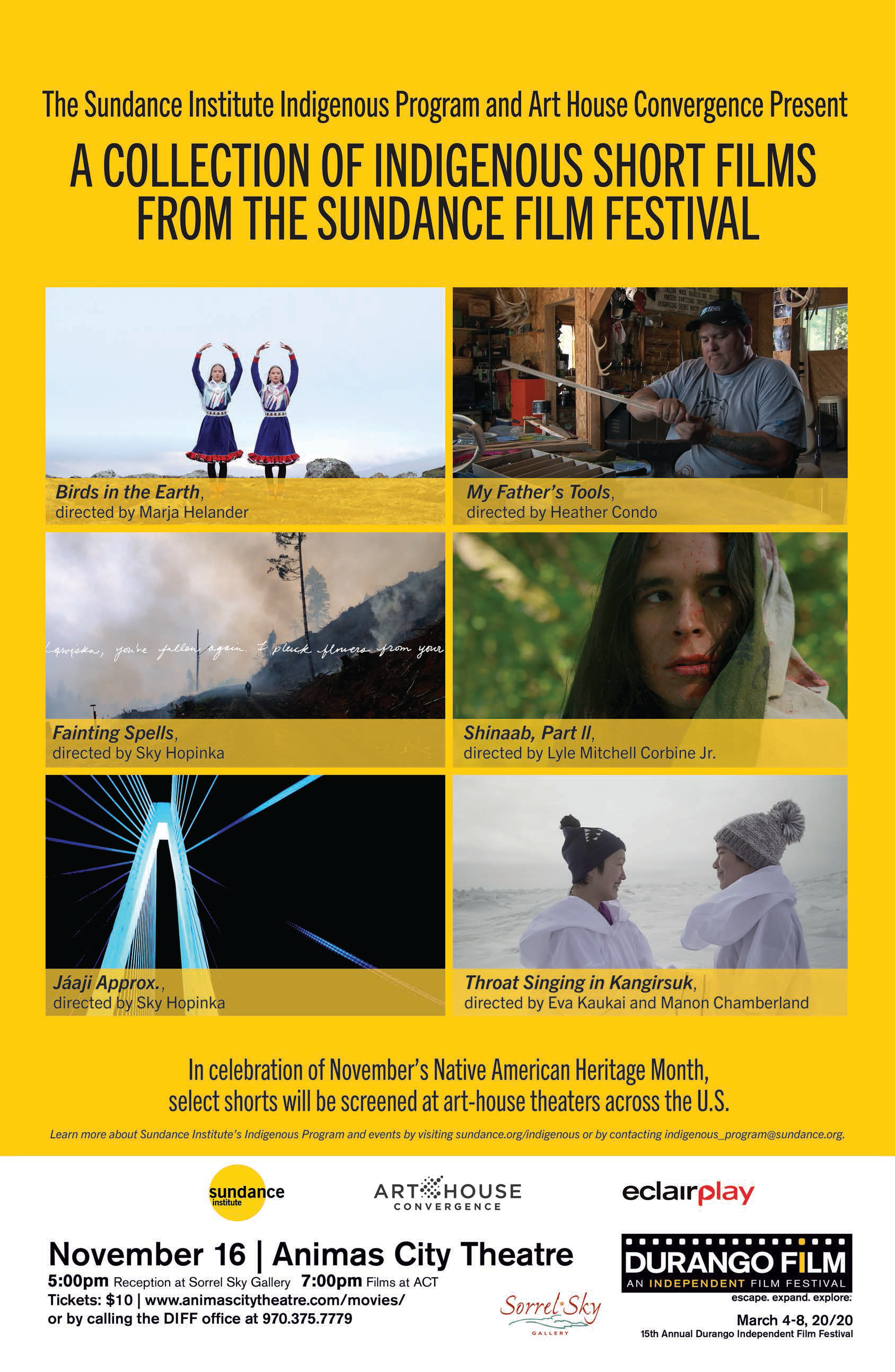 Picture of Sundance Indigenous Shorts & Reception