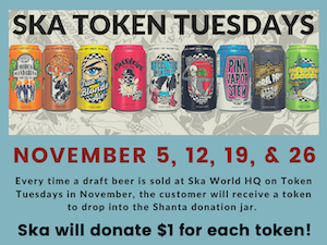 Picture of Token Tuesdays Benefiting Shanta Foundation