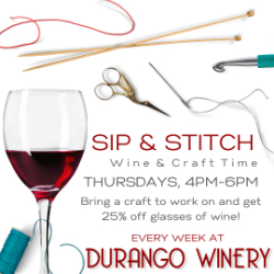 Picture of Sip & Stitch - Wine and craft time