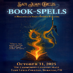Picture of San Juan Circus presents "A Book of Spells" - Family Friendly