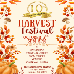 Picture of 10th Anniversary Harvest Festival