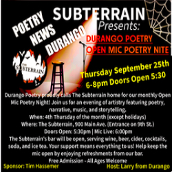 Picture of Open Mic Poetry