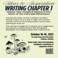 Picture of Register! Ideas to Inspiration: Writing Chapter 1 - Oct 16 - 19
