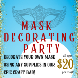 Picture of Mask Decorating Party