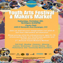 Picture of Springboard's Durango Youth Arts Festival & Makers Market