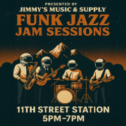 Picture of Funk Jam Sessions presented by Jimmy's Music & Supply