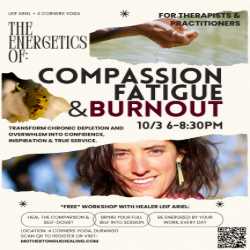 Picture of The Energetics of: Compassion Fatigue & Burnout