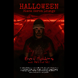 Picture of Halloween with Brain Spiders