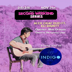 Picture of Alex Graf Duo ft. Eli Emmitt: Second Weekend Series