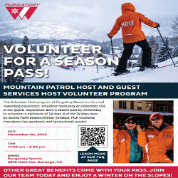 Picture of Purgatory Resort Volunteer Host Informational Drop-in