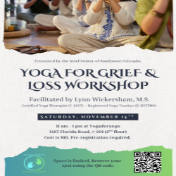Picture of Yoga for Grief and Loss Workshop