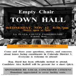 Picture of Empty Chair Town Hall CD3