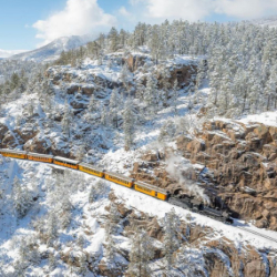 Picture of Cascade Canyon Winter Train