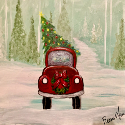 Picture of Painting Party - Home for the Holidays