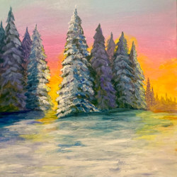 Picture of Painting Party - Morning Light