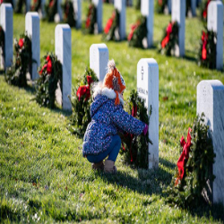 Picture of Honor Guard Ceremony and Wreath Laying