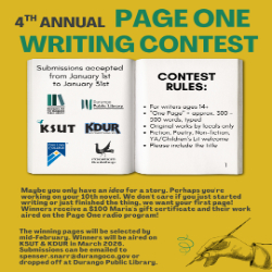Picture of Fourth Annual Page One Contest