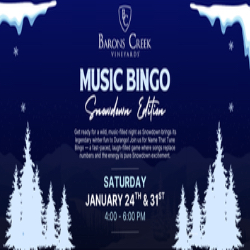 Picture of Snowdown Edition - Name That Tune Bingo