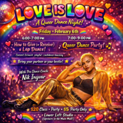 Picture of Love is Love Queer Party