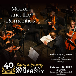 Picture of San Juan Symphony Presents: Mozart and the Romantics