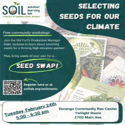 Picture of Free Community Workshop & Seed Swap