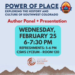 Picture of "Power of Place" Authors' Presentations + Q&A