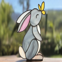 Picture of Stained Glass: Bunnies