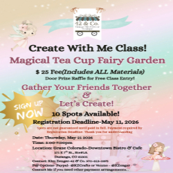 Picture of Magical Teacup Fairy Garden Workshop