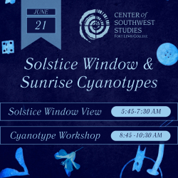 Picture of Summer Solstice Window Viewing & Sunrise Cyanotypes