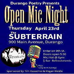 Picture of Durango Poetry Open Mic