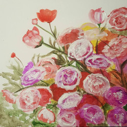 Picture of Pop Up Painting Party - Beautiful Bouquet