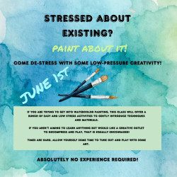 Picture of De-Stress with Watercolors