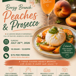 Picture of Peaches & Prosecco - A Boozy Brunch by Graze Colorado