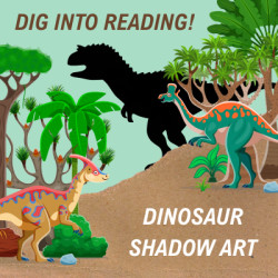 Picture of Dig Into Reading: Dinosaur Shadow Art