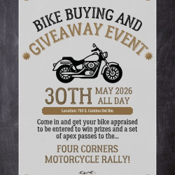 Picture of Bike Buying and Giveaway Event