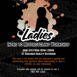 Picture of Ladies intro to Motorcycling Workshop