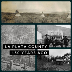 Picture of La Plata County 150 Years Ago