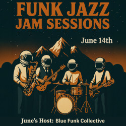 Picture of Funk Jam Sessions presented by Jimmy's Music & Supply