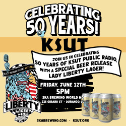 Picture of KSUT 50th Anniversary Special Beer Release