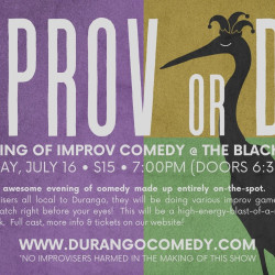 Picture of Local Comedy: Improv or Die! Showcase