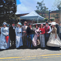 Picture of Old Time Croquet Game to Celebrate The 150th Anniversary of Colorado