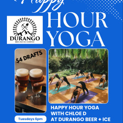 Picture of Happy Hour Yoga: Sip, Stretch