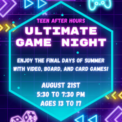Picture of Teen After Hours: Ultimate Game Night