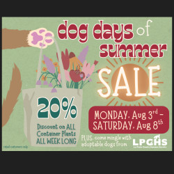 Picture of Dog Days of Summer Sale with LPCHS