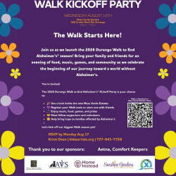 Picture of Walk to End Alzheimer's Kickoff Party